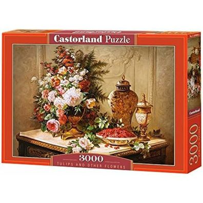Castorland Puzzle Blumenstrauß mit Tulpen 3000 Teile