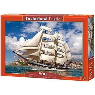 Castorland Segelschiff verlässt den Hafen Puzzle 500 Teile