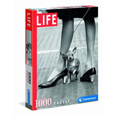 Clementoni Puzzle LIFE: Chihuahua 1000 Teile