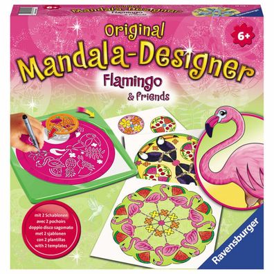 Flamingo ands Friends Mandala Spiel