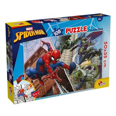 Puzzle da 108 Pezzi Double-Face - Spider-Man