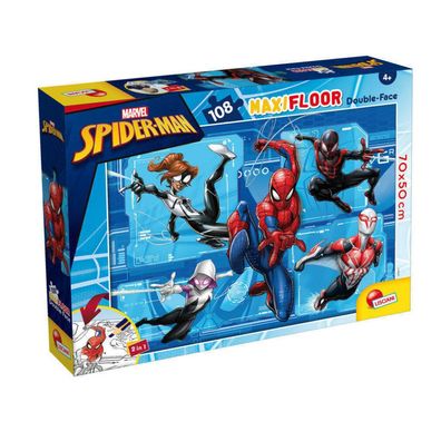 Puzzle da 108 Pezzi Maxi Double Face - Spider-Man
