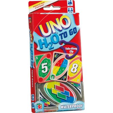 Mattel Games Uno H2o To Go - Card Game