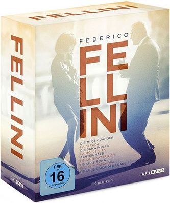 Federico Fellini Edition (BR) 10 Disc - Studiocanal - (Blu-ray Video / Sammlung)