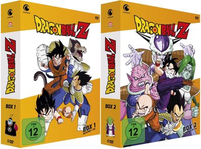Dragonball Z - Box 1-2 - Episoden 1-74 - DVD - NEU
