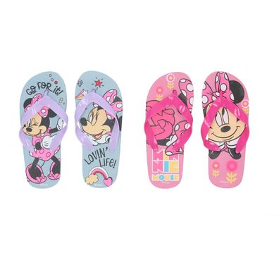 Minnie Mouse Bade-Sandalen Flip-Flops Badeschlappen Badelatschen für Kinder
