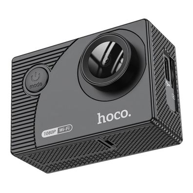 HOCO Sportkamera mit 2" Bildschirm DV100 schwarz mit Wasserdichtem Gehäuse