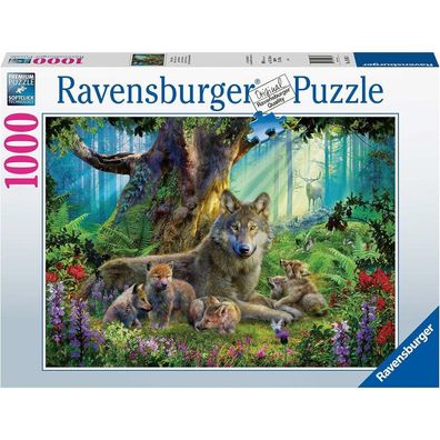 Ravensburger Puzzle Wölfe im Wald 1000 Teile