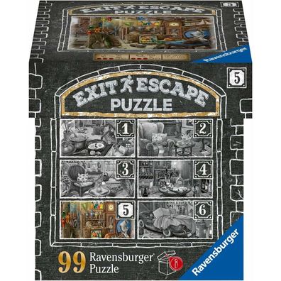 Ravensburger Escape EXIT puzzle Haunted Mansion 5: In the Attic 99 Teile