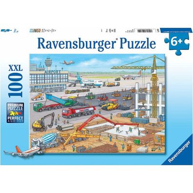 Ravensburger Flughafen-Baustellenpuzzle XXL 100 Teile