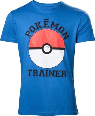 Pokémon - Pokemon Trainer T-Shirt Blau - Difuzed TS608908POK - (T-shirts...