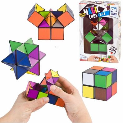 Clown Magic Puzzle Cube 2-in-1