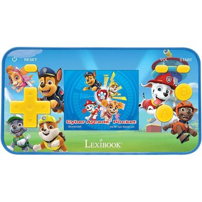 Lexibook Paw Patrol Chase Cyber Arcade Pocket Portable Console, 150 Games, Lcd