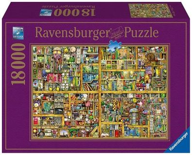 Ravensburger - Puzzle 18000 Colin Thompson Bookshelf - Ravensburger - ...