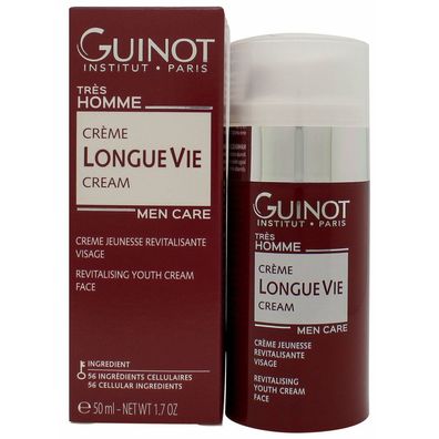 Guinot Trés Homme Longue Vie Homme Revitalising Face Care for Men 50ml