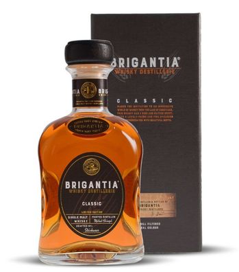 Steinhauser Brigantia Single Malt Whisky vom Bodensee (43 % vol., 0,7 Liter) (43 % vo