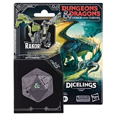 Hasbro - Dungeons And Dragons Honor Among Thieves Dicelings Black Dragon...