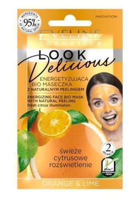 Eveline Erfrischende Gesichtsmaske, 10ml - Vitalität & Strahlende Haut
