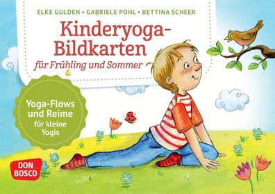 Kinderyoga-Bildkarten f?r Fr?hling und Sommer: Yogaflows und Reime f?r klei ...