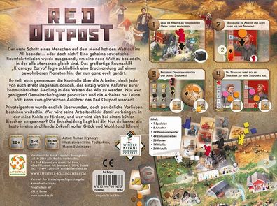 Red Outpost (Spiel) Gewinner des Korni Game DesignContest