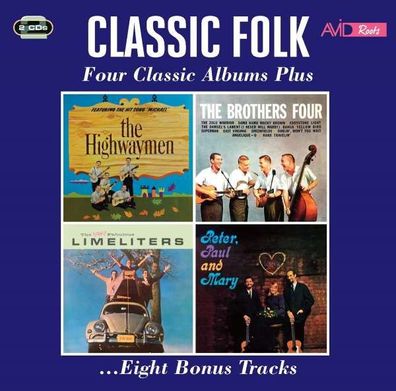 Various Artists - Classic Folk: Four Classic Albums Plus - - (CD / C)