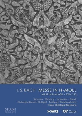 Johann Sebastian Bach (1685-1750): Messe h-moll BWV 232 (Deluxe-Ausgabe mit DVD) - C
