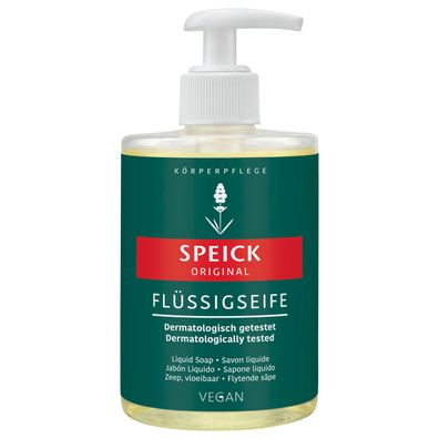 Speick Original Natural Flüssigseife im Dispenser vegan 300ml