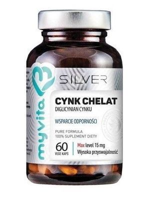 MyVita Silber-Zink Chelat Kapseln - Nahrungsergänzung