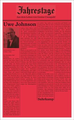 Jahrestage 2, Uwe Johnson