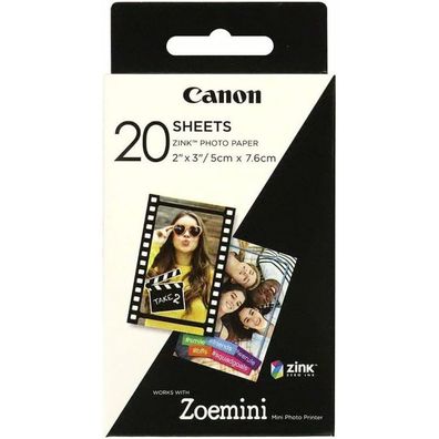 Canon ZP-2030 ZINK? weiß Fotopapier 20 Blatt