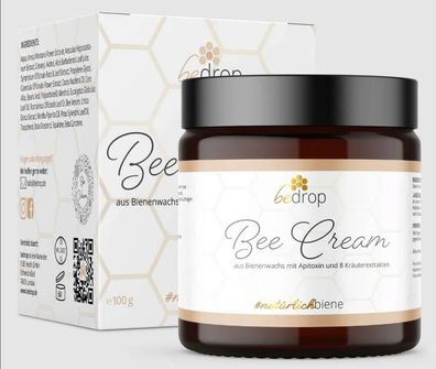 Bee Cream Bienengiftsalbe mit 8 Kräuterextrakten, Apitoxin, natürliche Hautpflege