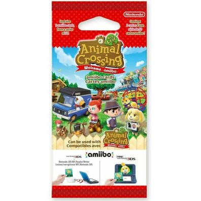 Animal Crossing New Leaf: Willkommen amiibo! - Amiibo-Karten (3 Stk.)