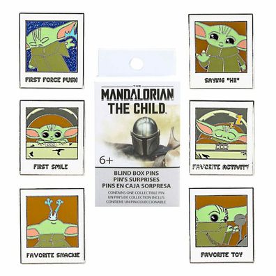 Star Wars The Mandalorian POP! Pin Ansteck-Pins The Child 3 cm Sortiment (12)