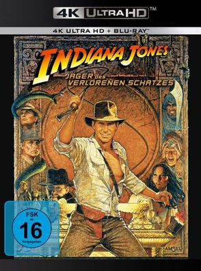 Indiana Jones-Jäger des verlorenen Schatzes - - (Ultra HD Blu-ray / Abenteuer)