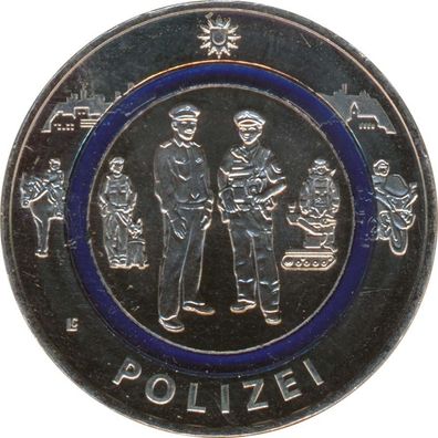Deutschland 10 Euro 2024 - D - Polizei*