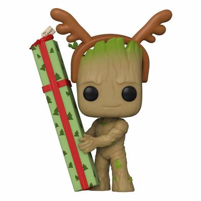 Guardians of the Galaxy Holiday Special POP! Heroes Vinyl Figur Groot 9 cm