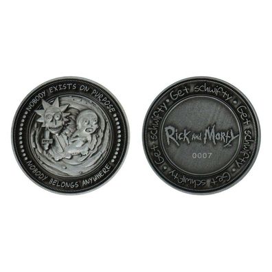 Rick & Morty Sammelmünze Limited Edition
