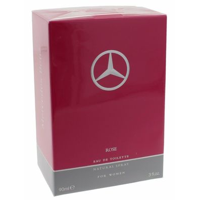 Mercedes Benz Rose Eau de Toilette 90ml Spray