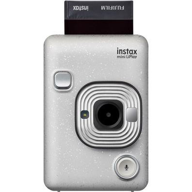 Fujifilm Instax Mini Liplay Sofortbildkamera stone white (16631758)