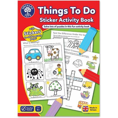 Aktivitätsbuch "Things To Do
