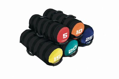 Toorx Fitness Powerbag met 6 handvatten groen/ zwart 20 kg