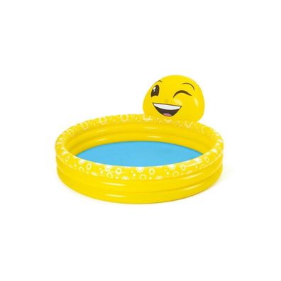 Bestway 3-Ring Pool mit Sprühvorrichtung Summer Smiles