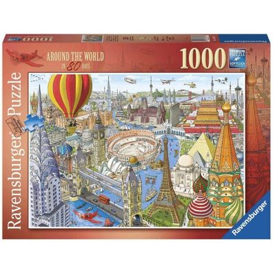 Ravensburger Rund um die Welt in 80 Tagen Puzzle 1000 Teile