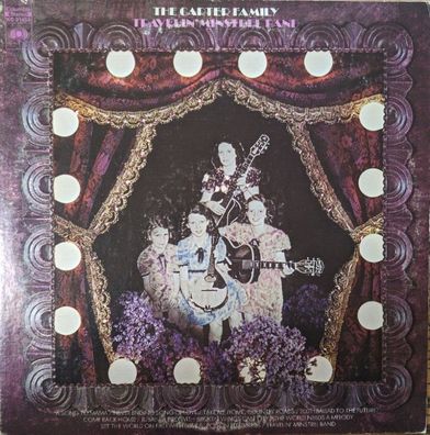 The Carter Family – Travelin' Minstrel Band LP USA (VG + / VG)