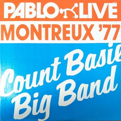 Count Basie Big Band – Montreux '77 LP USA Press Jazz (VG + / VG + )