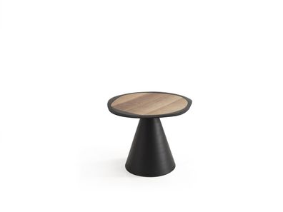 Designer Couchtisch Beistelltisch Wohnzimmer Schwarz Tisch Möbel Rund