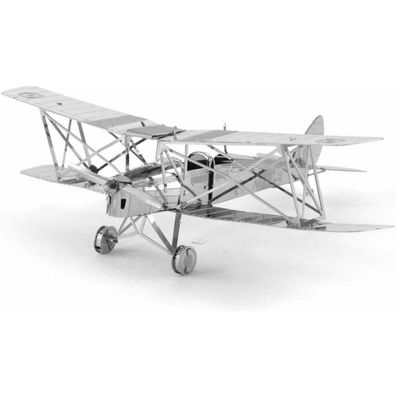 METAL EARTH 3D puzzle Flugzeug de Havilland Tiger Moth