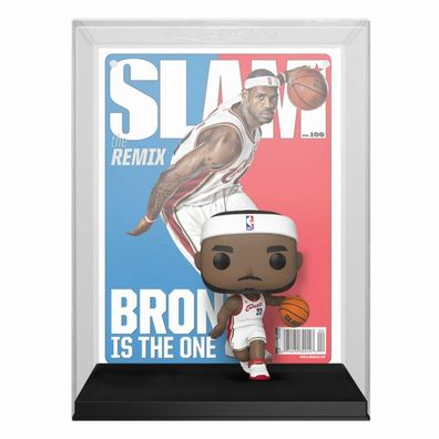 NBA Cover POP! Basketball Vinyl Figur LeBron James (SLAM Magazin) 9 cm