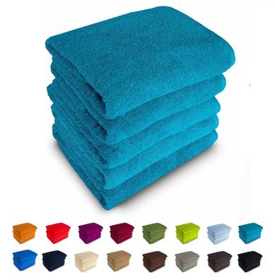 MatratzenLAB® Handtücher 100% Baumwolle 500 g/ m² mit Aufhänger einzeln verpackt