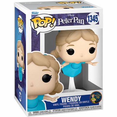 Peter Pan 70th Anniversary POP! Disney Vinyl Figur Wendy 9 cm